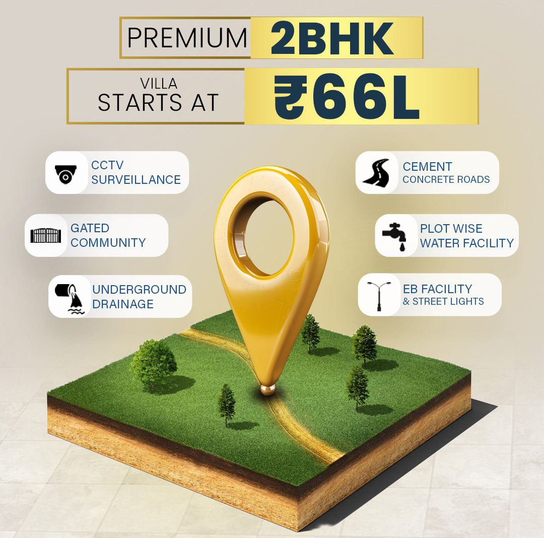 Tirumala Avenue Phase 2 villa plots poster Bedrapalli Hosur